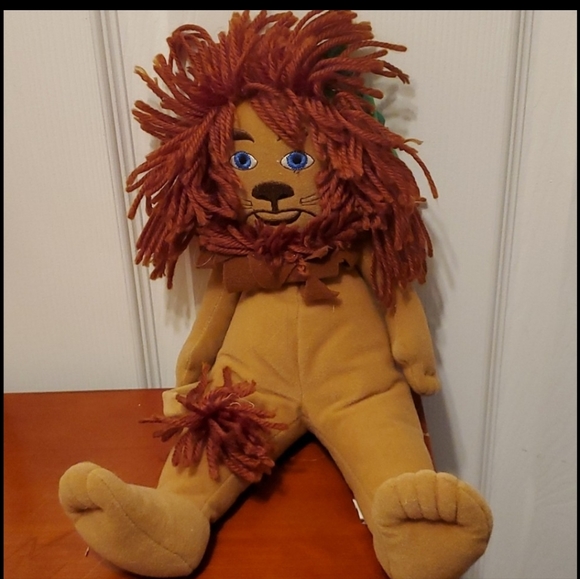 The Wizard of Oz Cowardly Lion Plush Vintage NOS Licensed by Nanco - Picture 10 of 10